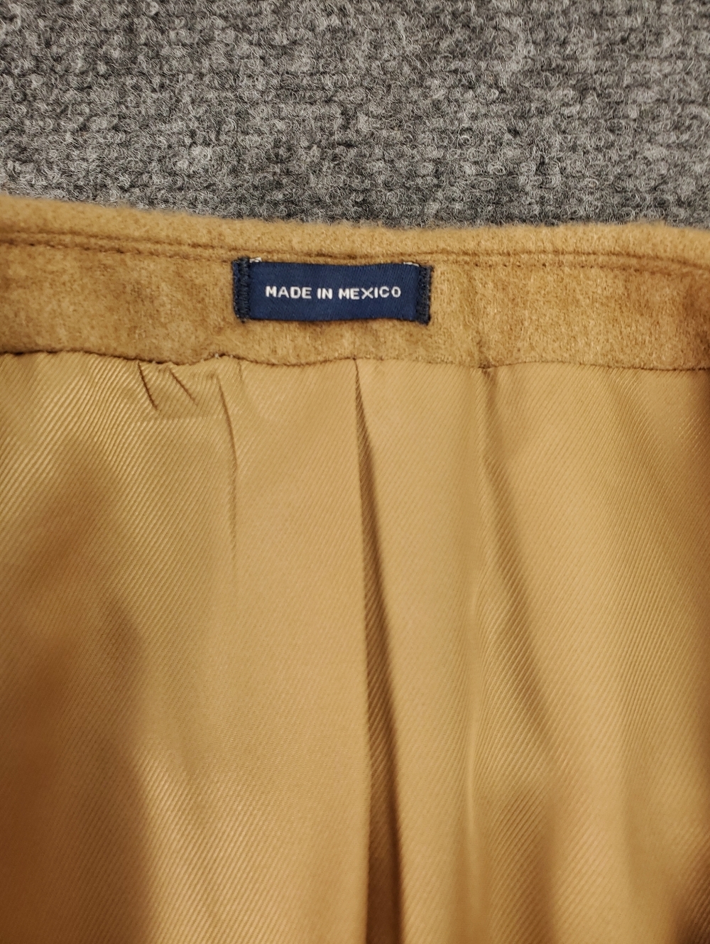 Stafford Camel Hair Blazer Jacket 52R Sport Coat Tan Beige Classic Fit Business - Picture 8 of 13